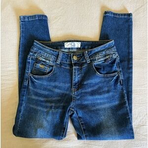 Cloud Skinny Cropped Jeans